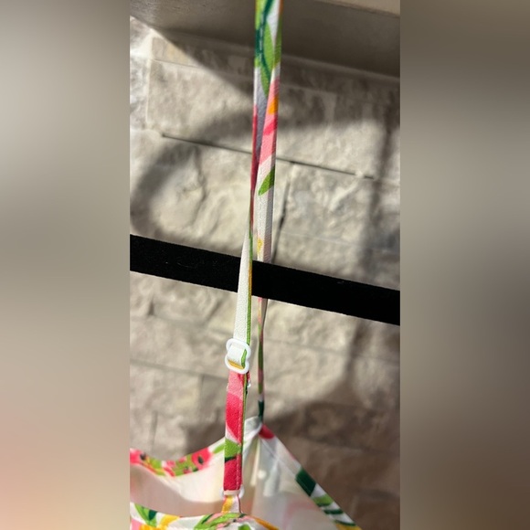 J Crew size 8 White Floral Spaghetti Strap Dress - Picture 5 of 10